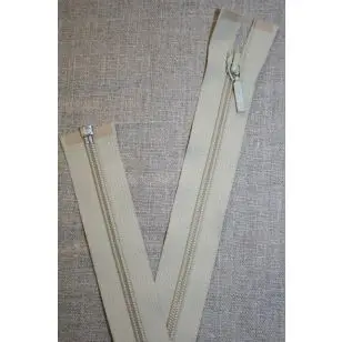 69 cm lynlås YKK, lys oliven/kit - Lynlåse delbare