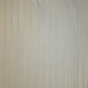 Plissé knækket hvid - Ensfarvet bomuld