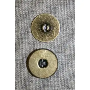 Magnet knap oxyderet 18 mm. - Tryklåse og Trykknapper
