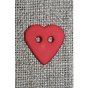 Mat Hjerte knap rød - Knapper Rød/lyserød/lilla