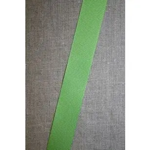 Rest Grosgrainbånd 25 mm. lime, 139 cm. - Gjordbånd, bændel og sportsbånd