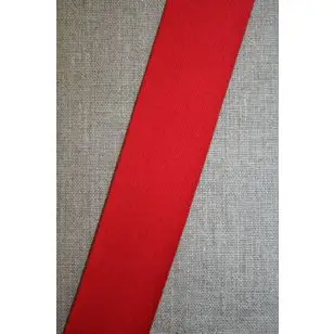 Kantbånd skråbånd i jersey, rød - Jersey kantebånd