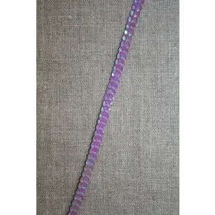 Pallietbånd lys lilla - Palliet-, Frynse-, Pomponbånd