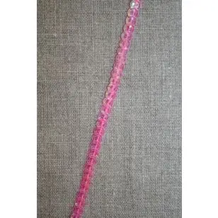 Pallietbånd lys rød - Palliet-, Frynse-, Pomponbånd