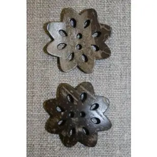 Kokosknap 35 mm. blomst - 