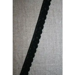 Smal strækblonde sort, 13 mm. - Blonder