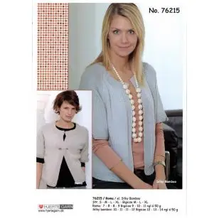 76215 Box-jakke m/ retkanter - Pind 4-4½