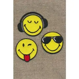 Motiv Smiley 3 stk. - 