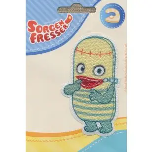 Motiv Sorgenfresser støvet grøn/lys gul - Pige