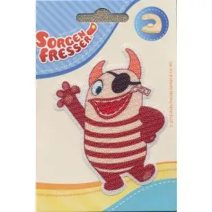 Motiv Sorgenfresser brændt orange/lys laks - Pige