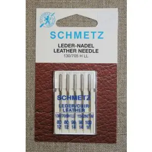 Symaskinenåle læder 80/90/100 - 