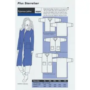 Onion 9009 Plus-Pyjamas jakke - Jakke, anorak og cardigan