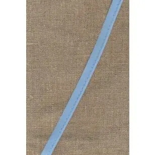 Paspoil-/piping bånd i bomuld, babylyseblå - Pipingbånd