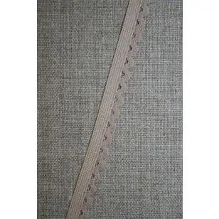 Kantelastik beige - Elastik og kantelastik