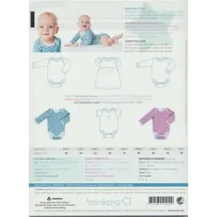 11411 Minikrea Babybody - Snitmønstre Minikrea
