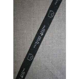 Grå bånd m/bamser - Børnebånd