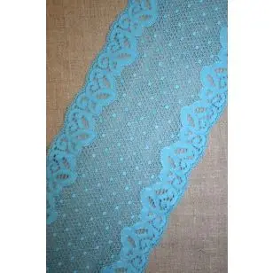 Strækblonde turkis-blå - Blonder