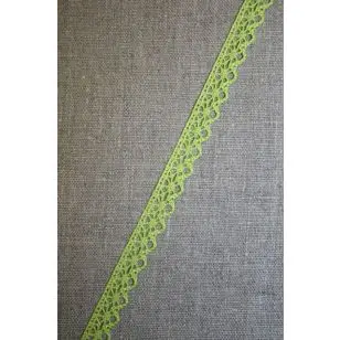 Bomulds-blonde 10 mm. lime - Blonder