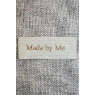 Beige mærke - label "Made by me" - Diverse mærker