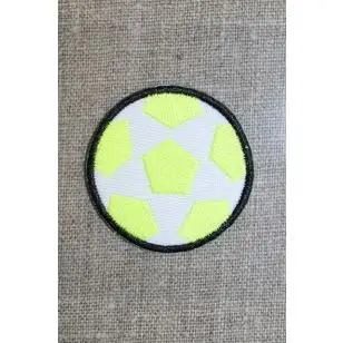 Fodbold neon gul/hvid/sort - Drengemotiver og fodbold