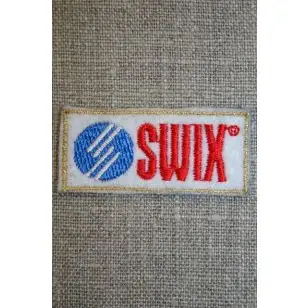 Mærke Swix hvid/blå/rød - Tilbud Mærker og Motiver