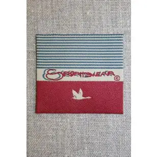 Mærke sand/denim/bordeaux "Sportswear" - Tilbud Mærker og Motiver