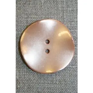 Skæv knap, pudder, 35 mm. - Knapper Rød/lyserød/lilla