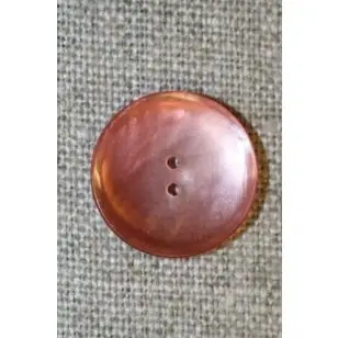 Koral 2-huls knap, 18 mm. - Knapper Rød/lyserød/lilla