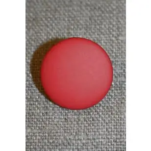 Orange-rød rund knap, 20 mm. - Knapper Grøn, gul og orange