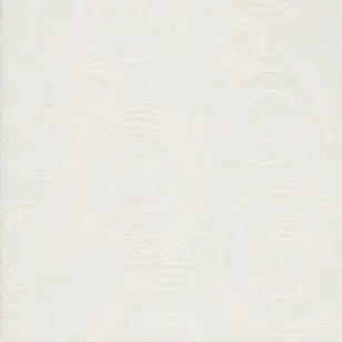 Dug-stof jacquard m/cirkler, off-white - Gardinstof / Dugstof