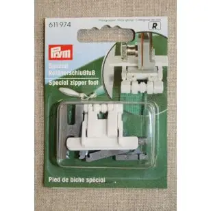 Trykfod til usynlig lynlås - 