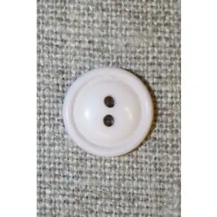 2-huls knap sart lyselilla, 11 mm. - Knapper Rød/lyserød/lilla