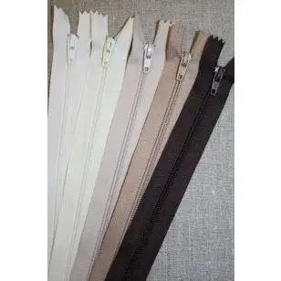 20 cm. lynlås/kjolelås - Lynlåse fast / Ikke delbar