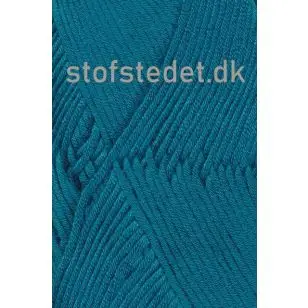 Bommix Bamboo i Petrol | Hjertegarn - P: 3½-4 - Bommix Bamboo