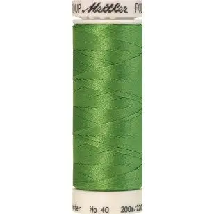 Broderitråd Mettler Poly Sheen blank i Lime - Broderitråd og Diverse tråd
