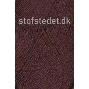 Blend Bamboo-/bomuldsgarn i Mørke brun | Hjertegarn - P: 3-3½ - Blend Bamboo
