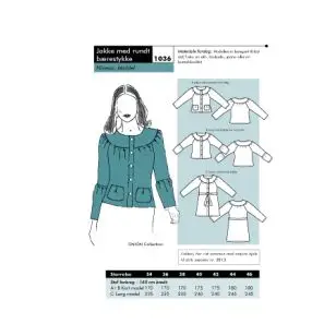 Onion 1036 -Jakke med rundt bærestykke - Jakke, anorak og cardigan