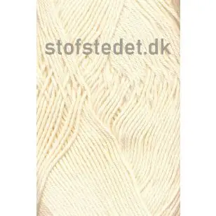 Cotton 8 Hjertegarn i Off-white - 