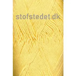 Cotton 8 Hjertegarn i Lys Gul - P: 3-3½ - Cotton 8/4 Hjertegarn