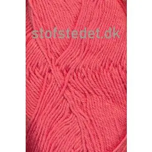 Cotton 8 Hjertegarn i Koral - P: 3-3½ - Cotton 8/4 Hjertegarn