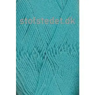 Cotton 8 Hjertegarn i Lys petrol - P: 3-3½ - Cotton 8/4 Hjertegarn