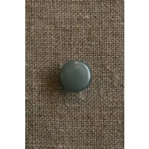 Lille rund knap støvet grøn - 