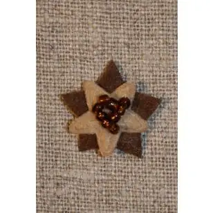 Brun filtet stjerne - Diverse mærker