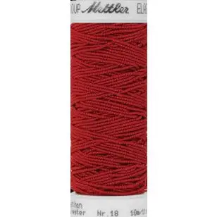 Elastik tråd 10 meter i Rød - Mettler - Elastiktråd og elastisk tråd