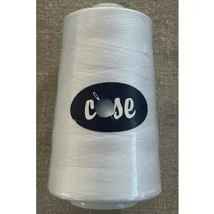 Overlocktråd 5000 meter i Hvid - Overlock tråd