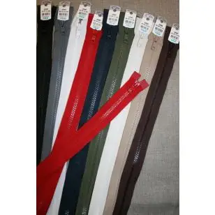 60 cm. 2-vejs delbar lynlås YKK - Lynlåse