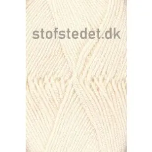 Extrafine Merino 150 i Knækket hvid | Hjertegarn - P: 2½-3 - Extrafine Merino 150