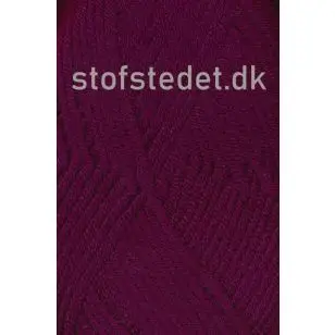 Extrafine Merino 90 i Vinrød | Hjertegarn - P: 4½-5 - Extrafine Merino 90