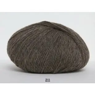 Hjerte Fine Highland Wool i Grå-Brun | Hjertegarn - P: 3-3½ - Hjerte Fine Highland Wool