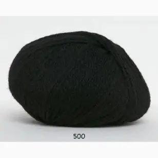 Hjerte Fine Highland Wool i Sort | Hjertegarn - P: 3-3½ - Hjerte Fine Highland Wool